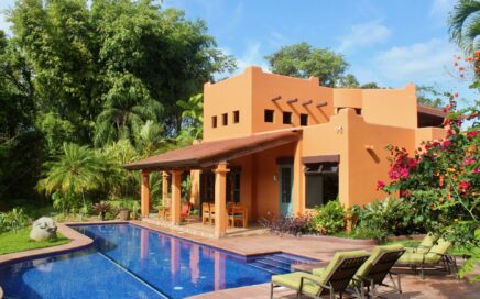 6.3 ACRES – 3 Bedroom Mexican Style Ocean View Villa With Pool Plus 1 Bedroom Guest House!!!!