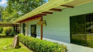 Fully renovated Costa Rican-style home with streams and expansion potential.