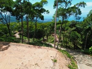 Scenic ocean view from a private gated property in Dominical, Costa Rica.