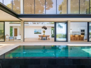 Modern tropical home with infinity pool and ocean view in Dominical.