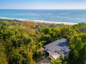 Luxury tropical home with ocean view near Dominical, Costa Rica.