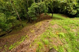 Riverfront property with build-ready sites, water, and utilities in Dominical.