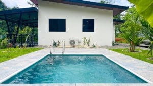 Contemporary Costa Rican house with private pool and lush garden.