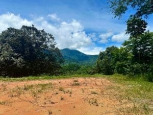 Build-ready land in Dominical with mountain views and easy access.