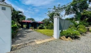 Costa Rican home with private pool and lush garden in Dominical.