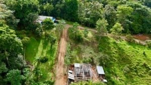 Build-ready 2-acre private home site in Uvita's lush hills with forest views.