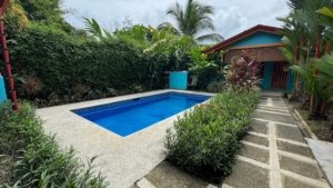Two-bedroom villas with pool near the beach in Dominical, Costa Rica.