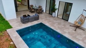 Luxury Costa Rica home with private pool and outdoor seating area.