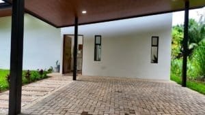 Contemporary tropical home with open porch and private pool in Dominical.