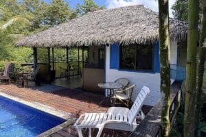 Charming jungle home with private pool and outdoor seating in Dominical.