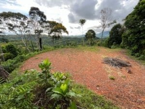 Ridge top land with panoramic ocean view, Costa Rica real estate in Dominical area.