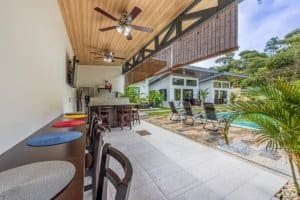 Turnkey 5-bedroom investment villa with pool and outdoor lounge in Dominical.